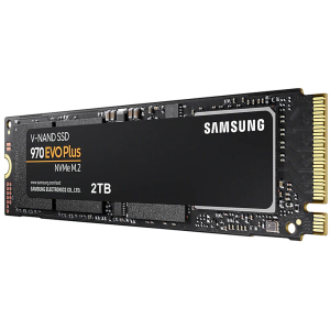 Твердотельный накопитель SSD 2TB Samsung 970 EVO Plus MZ-V7S2T0B/AM M.2 2280 PCIe 3.0 x4 NVMe 1.3, B...