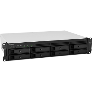 Сетевой накопитель (NAS) Synology RackStation RS1221+ AMD Ryzen V1500B (2.20GHz), 4GB DDR4, 8x3.5"/2...