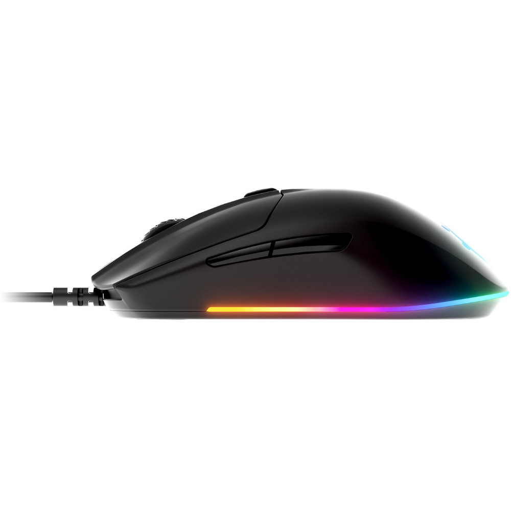 Мышь SteelSeries Rival 3 Gaming mouse, TrueMove Core Sensor 8500 dpi, 6 Buttons, RGB, USB, Black