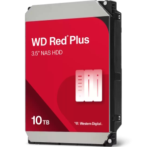 Жесткий диск HDD 10TB WD Red Plus NAS WD101EFBX, 256MB, 7200RPM, SATA3 6.0Gb/s, 3.5"