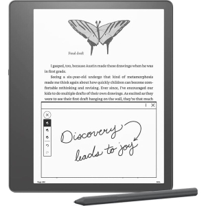 Электронная книга Kindle Scribe 2022, 10.2" (2480x1860) Touch E-Ink Carta HD Display 300 PPI, 16GB, Bluetooth, Wi-Fi, USB-C, Gray, Stylus