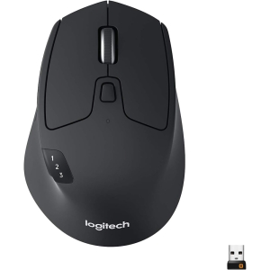 Мышь Logitech Precision Pro M720 Triathlon, Multi-Device, беспроводная Bluetooth, Black