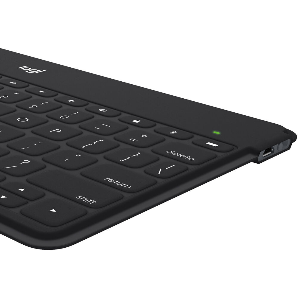 Клавиатура Logitech KEYS-TO-GO, Wireless (iPad, iPhone, Apple TV), Black